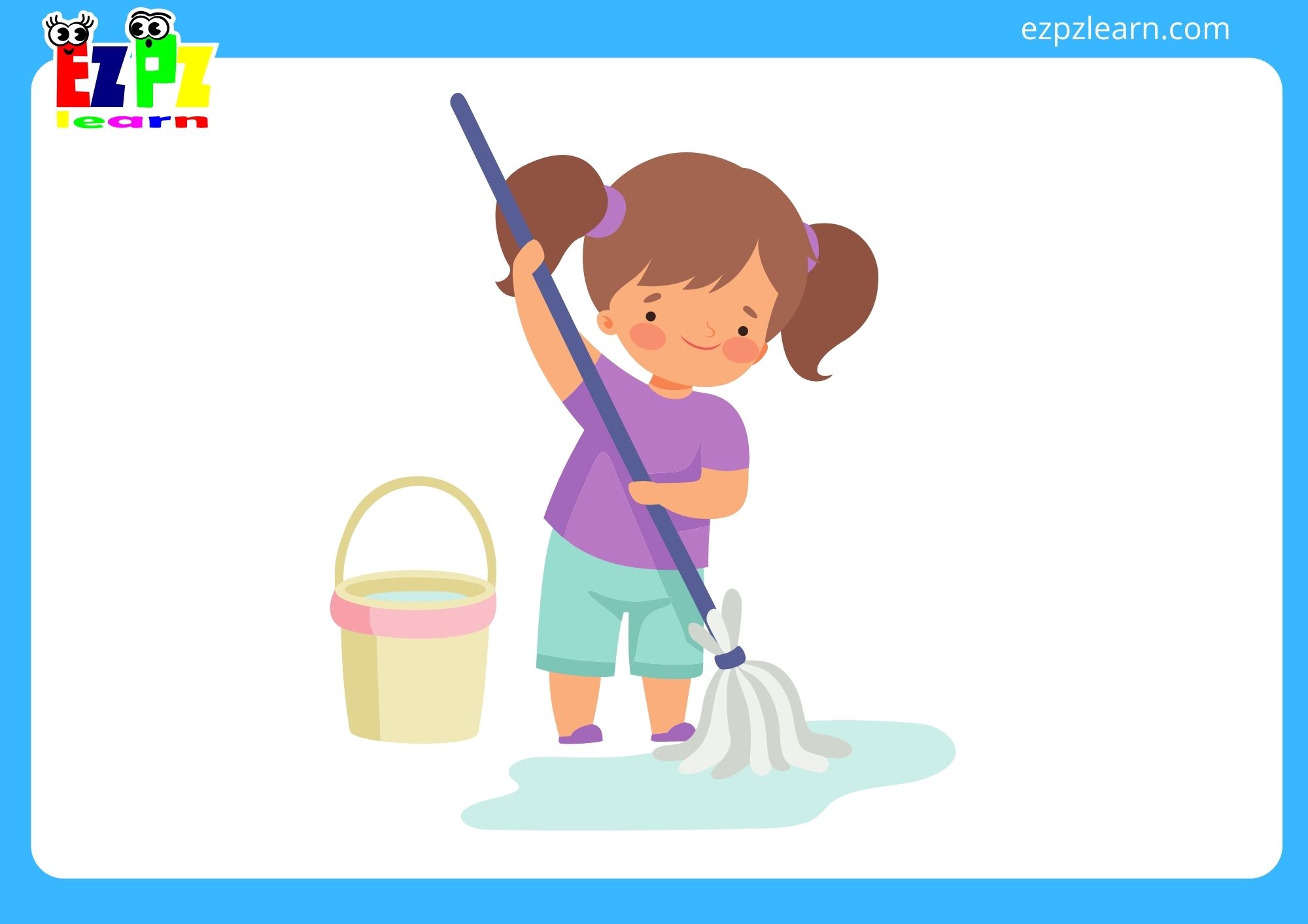 mop the floor